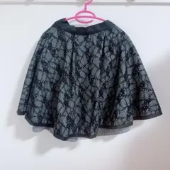 ♡ 花柄レースバックリボンスカート ♡