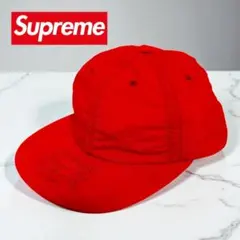 supreme ワークキャップ キャンプ キャップ レッド ロゴ 刺繍 USA製