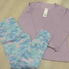 新品　お買い得　フリース　長袖パジャマ