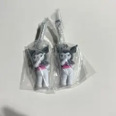 サンリオ　ライブキャラクター　ミニチュアチャーム　ガチャ　2個セット