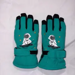 手袋 スノーボードグローブ 撥水 防寒 防風 雪遊び スキー Lサイズ 子供用