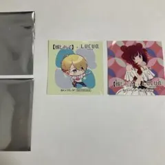 【2枚セット】推しの子＆LUCUA大阪コラボステッカー 星野アクア＆有馬かな