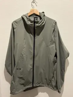 OAKLEY ナイロンジャケット フーディー グレー XXL - メルカリ