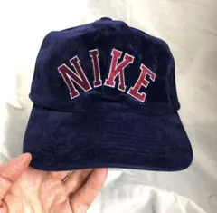 vintage 90s グレータグ　NIKE キャップ　美品　ベロア　日本製