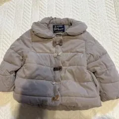 プティマイン　リボン中綿ジャケット　90