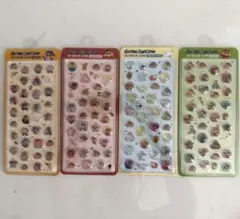 【正規品】 韓国　クレヨンしんちゃん 3Dシール　4枚