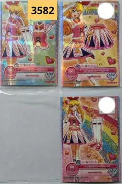 3437♧ピンキーマリーゴールドコーデ ゆめ キャンペーンレア②アイカツ
