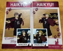 ハイキュー!! クリアファイル＆ステッカー