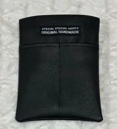 ナースポーチ・オーガナイザー（ハンドメイド） 合皮•黒♡