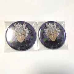 ツイステ展 ジャック 缶バッジ 2点セット ビーンズデー