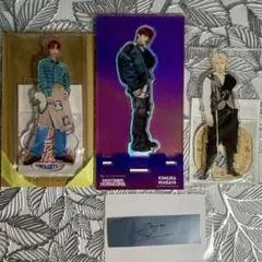 INI 木村柾哉 アクスタ セット 銀テ付き