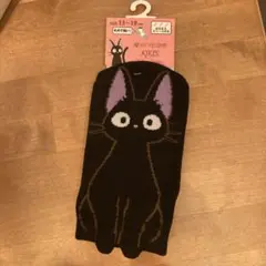 黒猫デザインの靴下 13~19cm