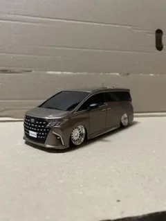 1/24 トヨタアルファード カスタム ミニカー ホワイト BBS LM20 - メルカリ
