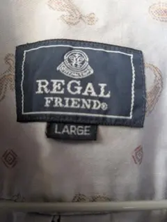 REGAL FRIEND 長袖シャツ (LARGEサイズ)ペイズリー柄ダイヤ柄のサムネイル