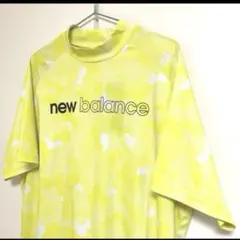 2XL 新品　ニューバランスゴルフウェア　メンズ　ハイネック　モックネック　半袖