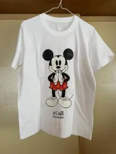 タイ　ミッキーマウス サワディー　Tシャツ ホワイト