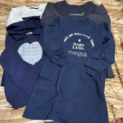 140 裏起毛　チュニック　4点セット