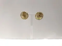 ニナリッチ NINARICCI イヤリング ■ GP ゴールド系 直径2.2cm