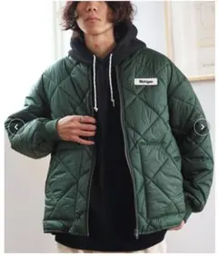 RAGEBLUE　レイジブルー　中綿キルティングブルゾン　★新品　L　A■80