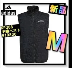 q2新品★アディダス19800円★中綿ベストadidas KPQ88 黒 Mのサムネイル