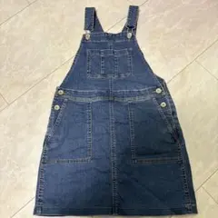 UNIQLO ジャンバースカート デニムブルー140cm