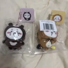 ナガノキャラクターズ マレーグマを被ったちいかわ マスコット