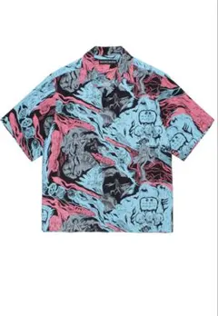 WACKOMARIA / HAWAIIAN SHIRT エロゾンビホラーブルー WACKO MARIA HAWAIIAN SHIRT ブルーXL26ss - メルカリ