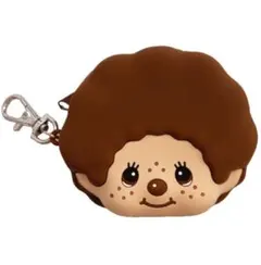 モンチッチくんシリコンフェイスポーチ(新品　未使用)