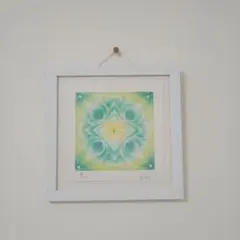 Chieart 「愛と祈り」原画 パステル画 サイン入り - メルカリ