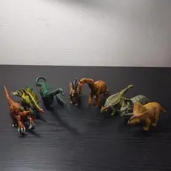 アニア　恐竜セット 9体