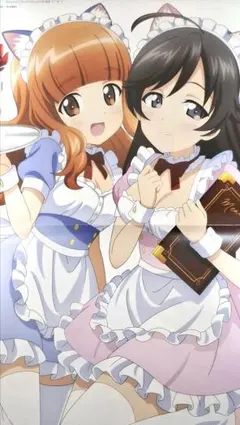 ガールズ＆パンツァー　お隣の天使様にいつの間にか　両面ピンナップ　メガミマガジン
