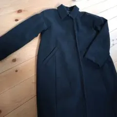 KBF 黒 ステンカラーコート