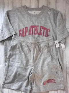GAP kidsロゴ スウェットトレーナー&ショートパンツ　XXL グレー