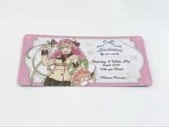 鬼滅の刃　特別ドリンク　招待状風チケットカード　甘露寺蜜璃