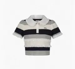 BIBIY.【新品未使用】JAMIE FRILL TOP - メルカリ