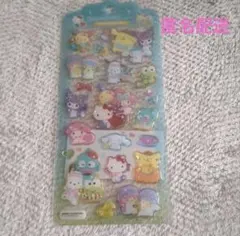 サンリオキャラクターズ　ドロップジェリー　シール　正規品