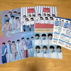 なにわ男子　ローソンコラボ　クリアファイル　パンフレット　まとめ売り　7点セット