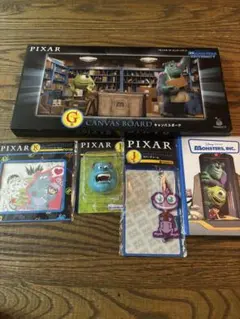 ピクサーハッピーくじ PIXAR モンスターズインクセット