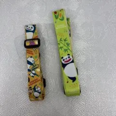 【値下げ】パンダコパンダ ネックストラップ 2種セット