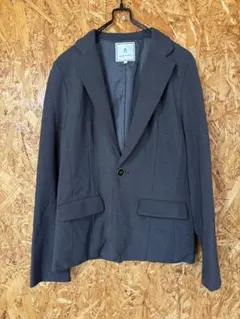 美品　ROPE PICNIC グレー シングルボタンジャケット ソフトタイプ