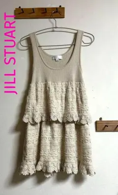 ★ジルスチャート★秋冬★試着のみ★レーシーニットのチュニック★