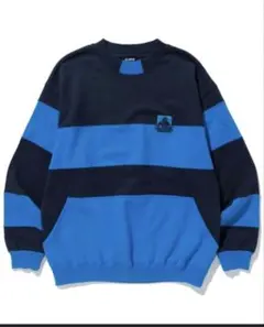 XLARGE ボーダー スウェット トレーナーのサムネイル