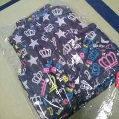 ★１２０サイズ★新品★未使用★タグ付き★ベビードール★フリース★総柄ベスト★