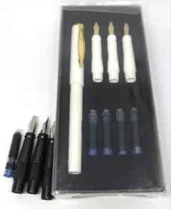 万年筆セット 白のサムネイル