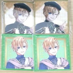 トラブル・マギア　トラマギ　D賞　マイクロファイバーコースター　アレクセイ　4点