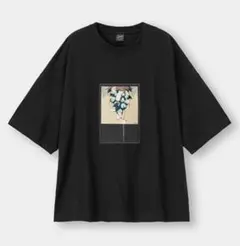GU コラボ ブラック Tシャツ 須田景凪 keina suda✴︎ネズミMサイズ