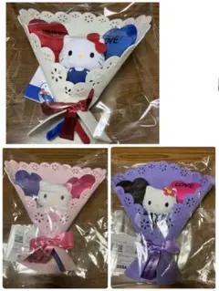 ハローキティブーケぬいぐるみ全３種セット