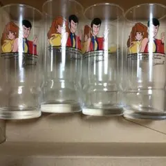 非売品 ルパン三世 オリジナルグラス 4個セット