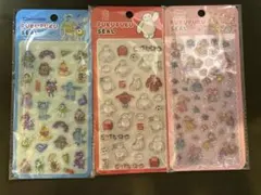 モンスターズインク•ベイマックス•ディズニープリンセス　　シール3パックセット