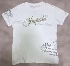 【着用多】IMPALA ホワイト Tシャツ 綿100%